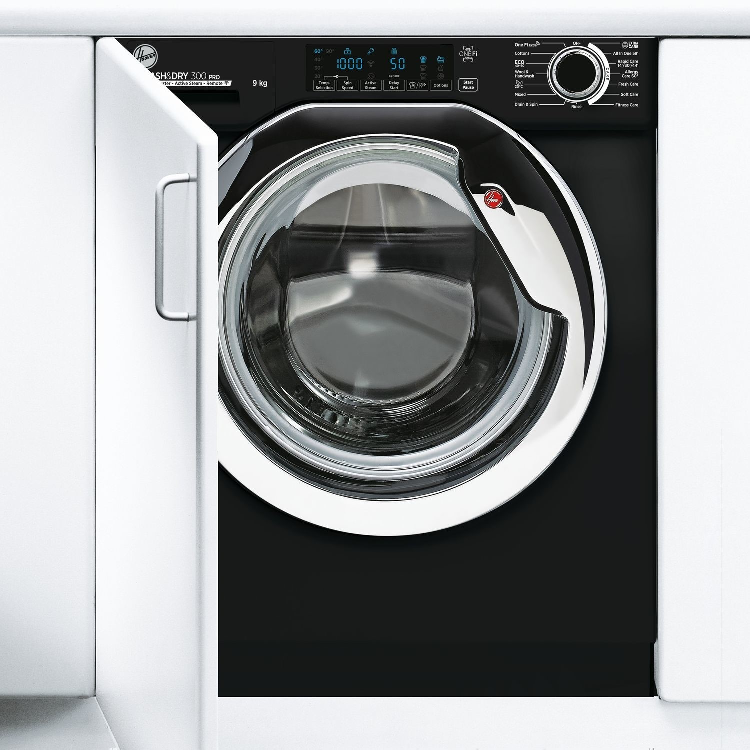 Refurbished Hoover HBWOS69TAMCBE Integrated 9KG 1600 SpinWashing Machine