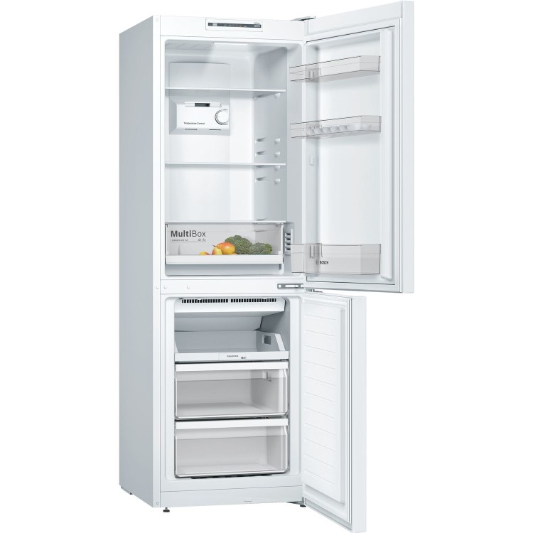 Refurbished Bosch KGN33NWEAG Freestanding 306 Litre 60/40 Frost Free Fridge Freezer White