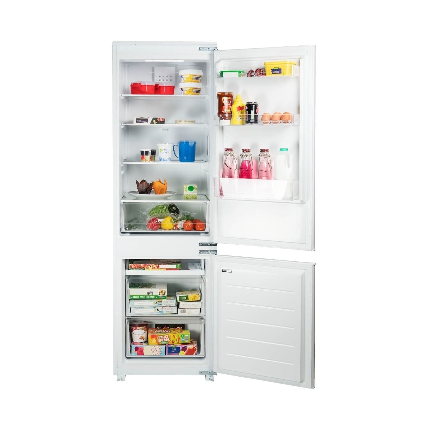 electriQ 241 Litre 70/30 Integrated Fridge Freezer