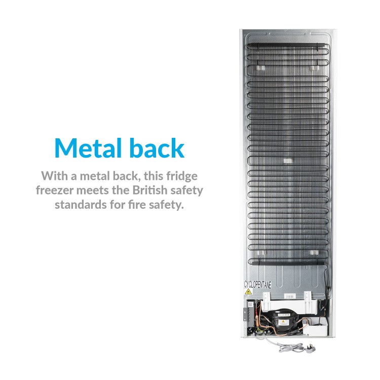 electriQ 241 Litre 70/30 Integrated Fridge Freezer - Frost Free