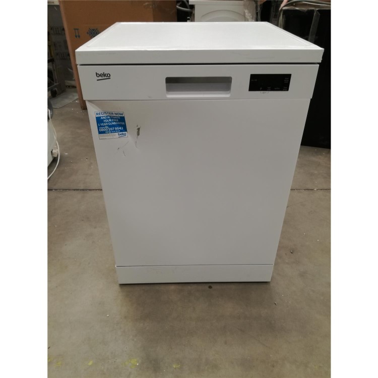 Refurbished Beko DFN16430W 14 Place Freestanding Dishwasher