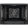 GRADE A2 - AEG BPS355020M SteamBake Pyrolytic Multifunction Electric Single Oven - Stainless Steel