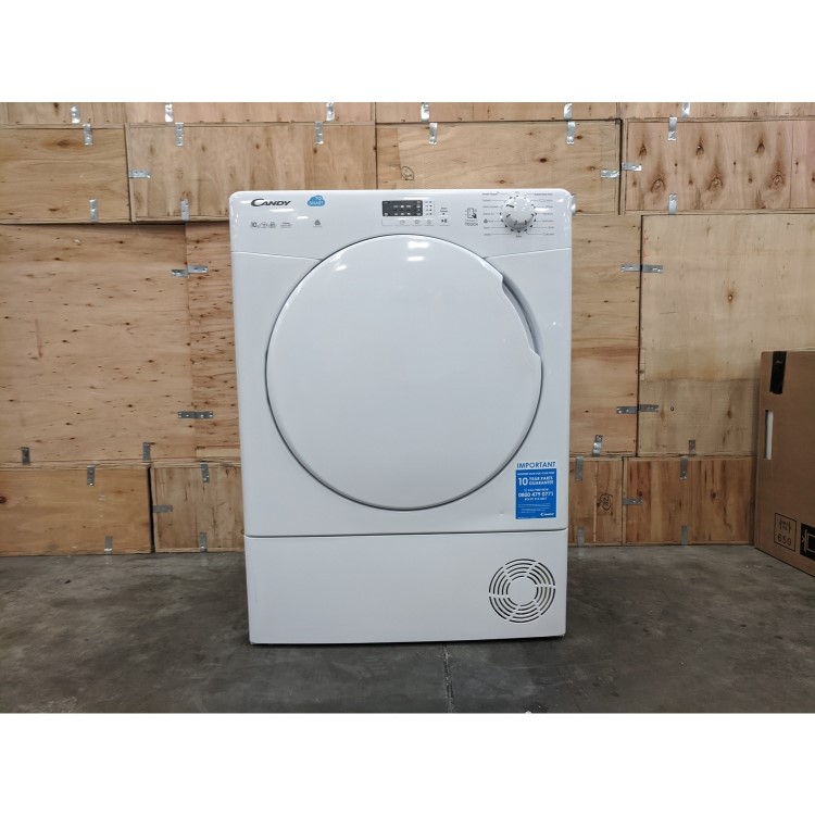 Refurbished Candy CSC10LF-80 Freestanding Condenser 10KG Tumble Dryer White