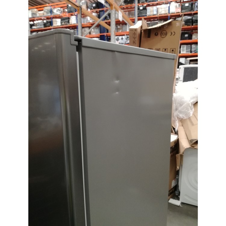 Refurbished electriQ 231 Litre 50/50 Freestanding Fridge Freezer - Silver