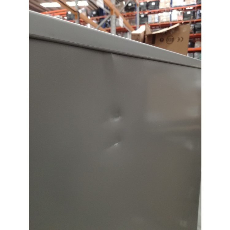 Refurbished electriQ 231 Litre 50/50 Freestanding Fridge Freezer - Silver