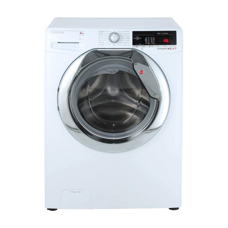 Refurbished Hoover H-Wash 300 DXOA 68C3/1 Freestanding 8KG 1600 Spin Washing Machine