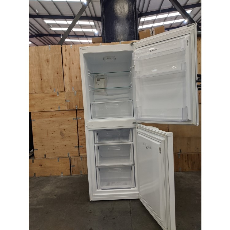 Refurbished Lec TF55158W Freestanding 208 Litre 50/50 Frost Free Fridge Freezer White