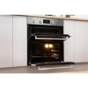 Indesit Aria Electric Built Under Double Oven - Stainless Steel