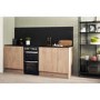 Hotpoint 50cm Electric Cooker - Black
