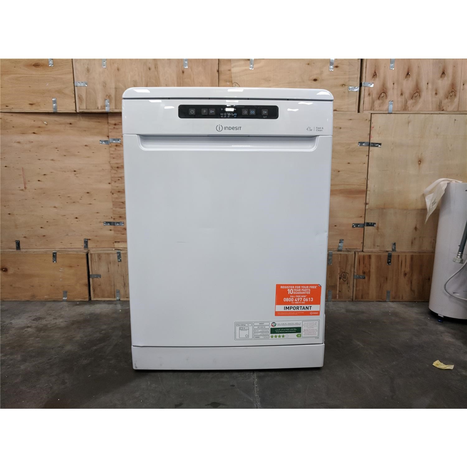 Refurbished Indesit DFC2C24UK 14 Place Freestanding Dishwasher 78054040 1 DFC2C24UK Appliances Direct