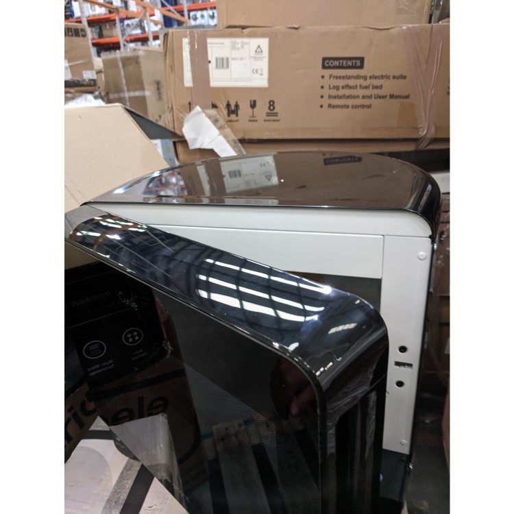 GRADE A2 - Hotpoint MWH1331B XtraSpace Curve 13L Digital Microwave - Black