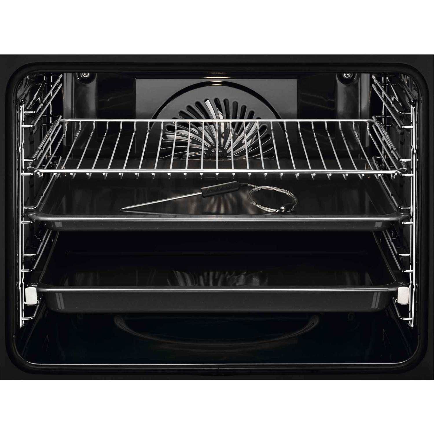 AEG 8000 Pyrolytic Electric Single Oven Black BPK748380B Appliances