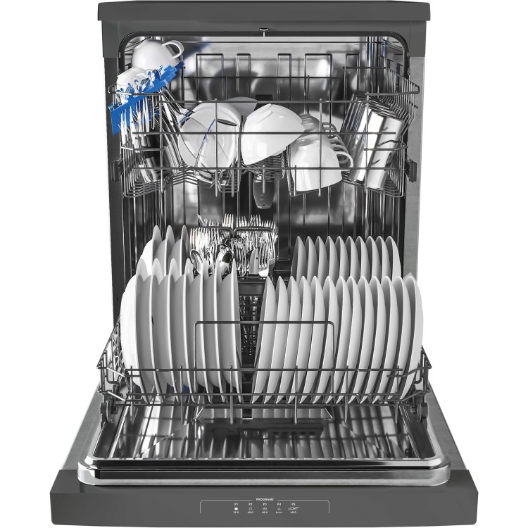 Candy Brava 13 Place Settings Freestanding Dishwasher - Graphite