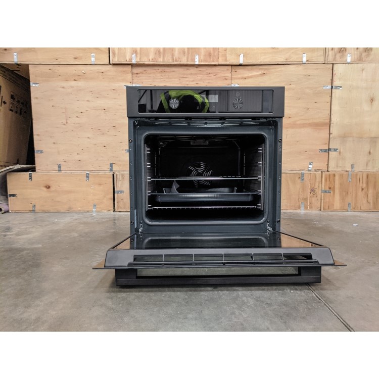 Refurbished Zanussi Series 20 ZOCND7K1 60cm Single Built In Electric Oven Black