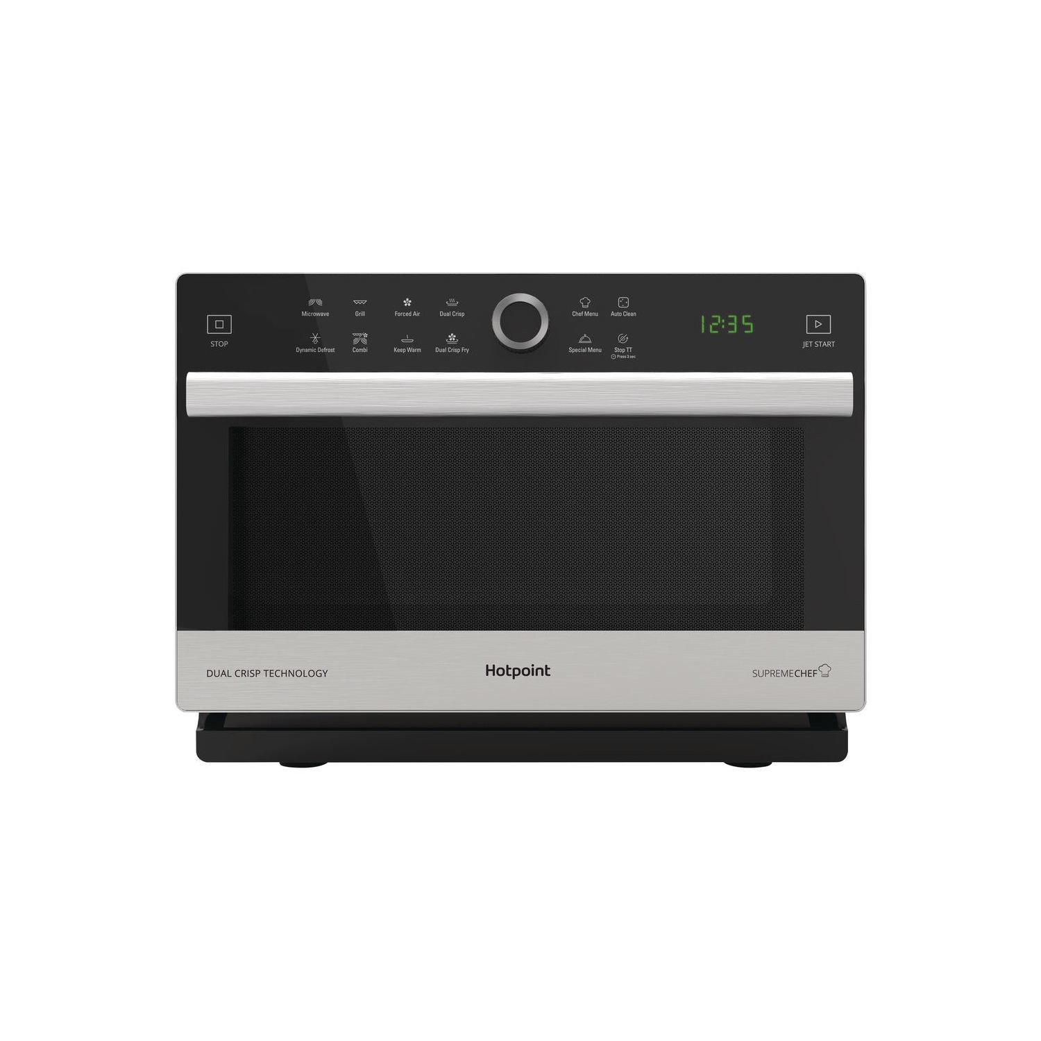 Refurbished Hotpoint MWH338SX 33L 900W Microwave Stainless Steel