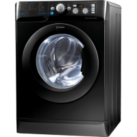 Refurbished Indesit BWE71452KUKN Freestanding 7KG 1400 Spin Washing Machine Black