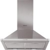 Hotpoint 70cm Pyramid Chimney Cooker Hood - Stainless Steel
