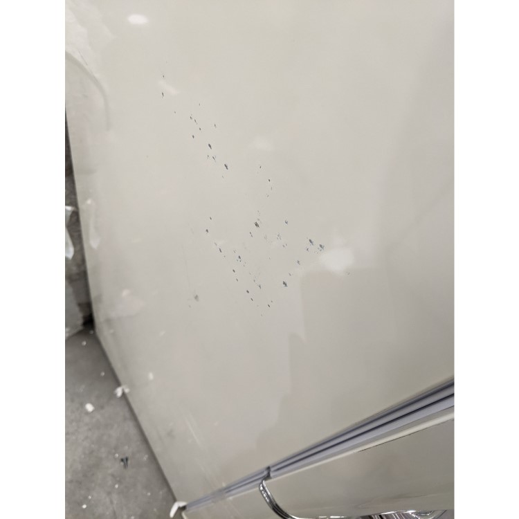 Refurbished electriQ 60/40 Retro Freestanding Fridge Freezer - Cream