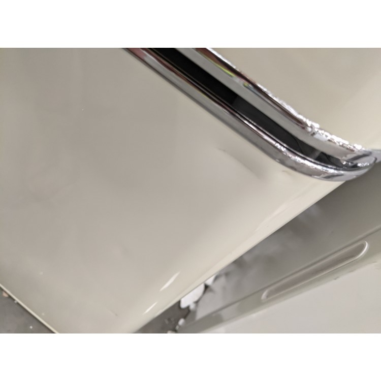 Refurbished electriQ 60/40 Retro Freestanding Fridge Freezer - Cream