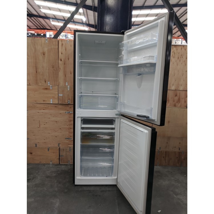 Refurbished Hisense MC55240MDFB 252 Litre Feestanding Fridge Freezer Black