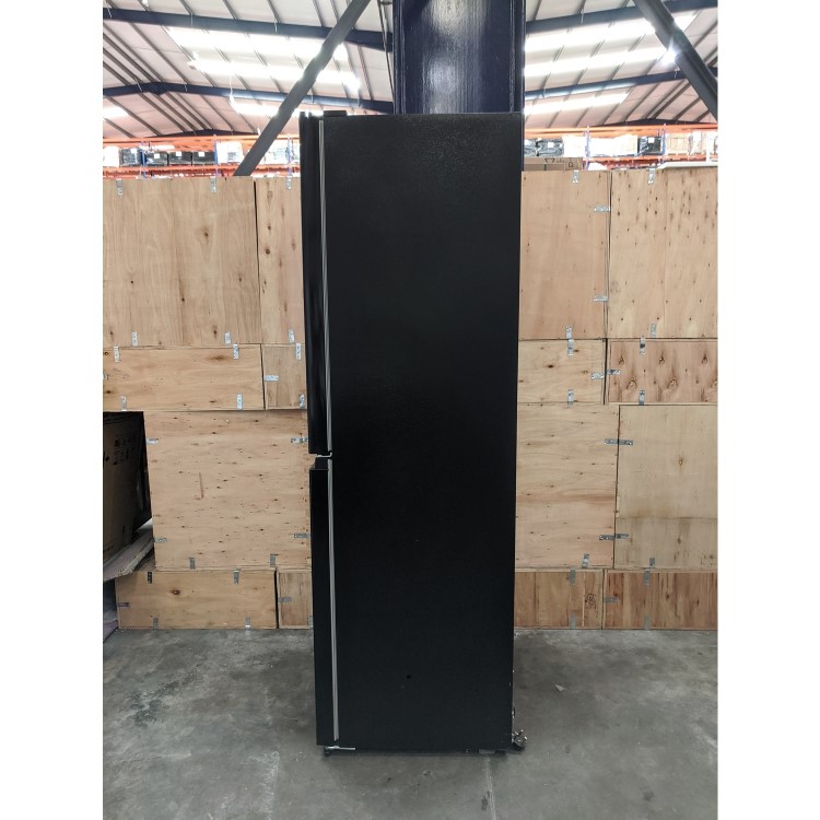 Refurbished Hisense MC55240MDFB 252 Litre Feestanding Fridge Freezer Black