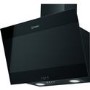 GRADE A2 - Indesit IHVP66LMK 60cm Angled Glass Cooker Hood - Black