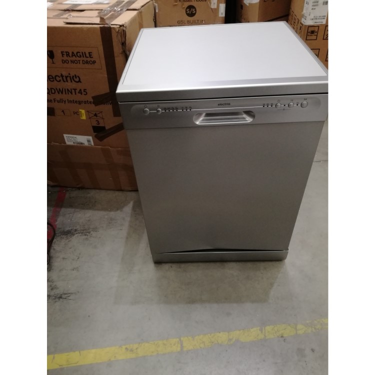 Refurbished electriQ Freestanding Dishwasher - Silver