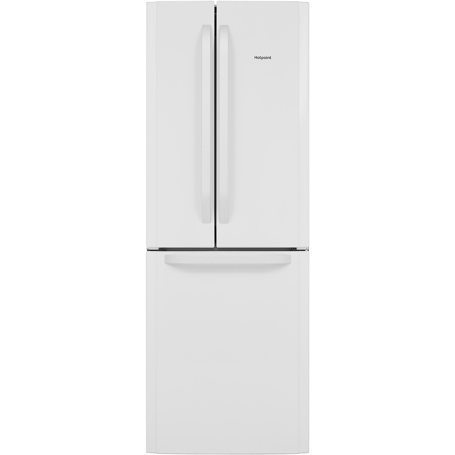 Refurbished Hotpoint FFU3DW1 452 Litre 55/45 Freestanding Fridge Freezer White