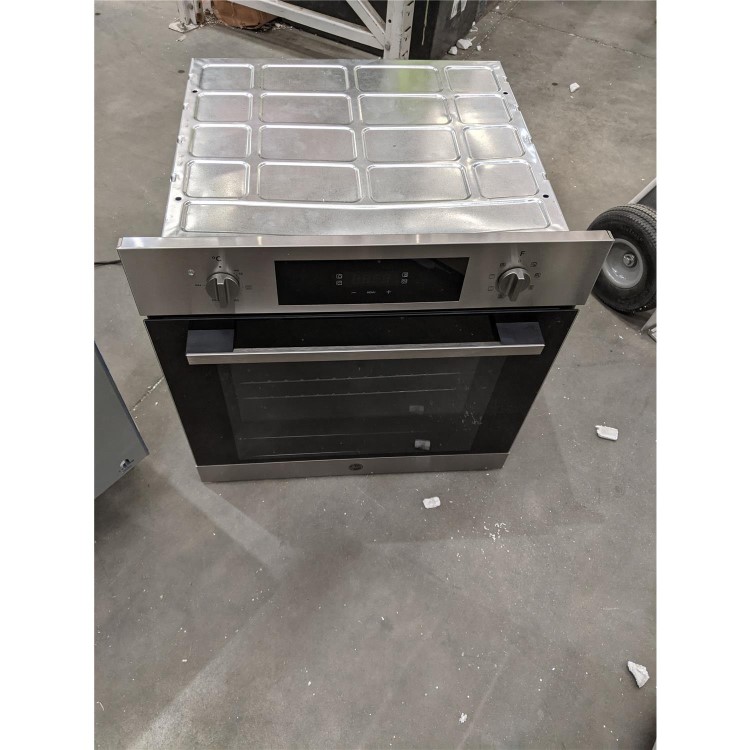 Refurbished Hoover HOC3BF3058IN 60cm Single Built In Electric Oven Stainless Steel