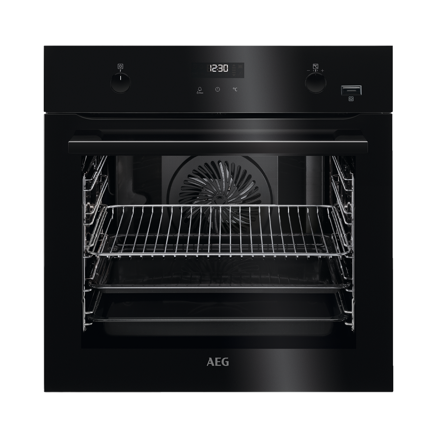 Refurbished AEG BPE556220B 60cm Single Built In Electric Oven