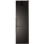 Refurbished Hotpoint H7T911TKSH1 201x60cm 368L Freestanding Fridge Freezer - Black Steel