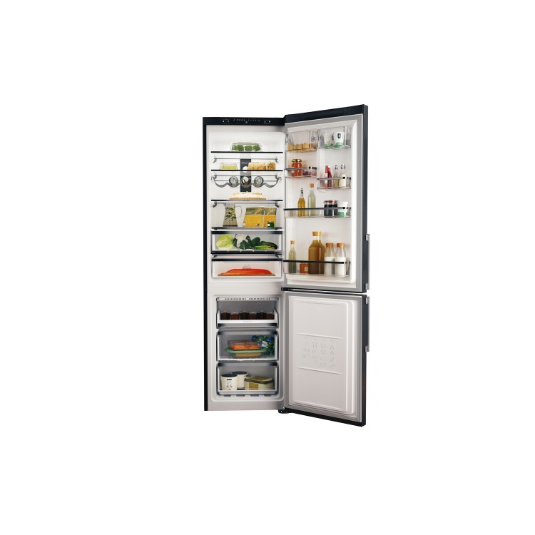 Hotpoint 368 Litre 70/30 Freestanding Fridge Freezer - Shiny steel