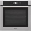 Hotpoint Electric Fan Single Oven with LCD Control Panel - Stainless Steel