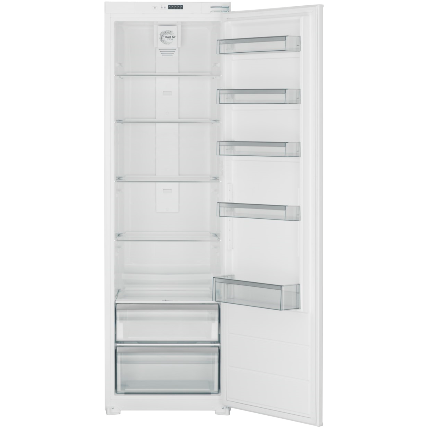 Refurbished electriQ EQINTFRIDGETALL Integrated 300 Litre In Column Fridge