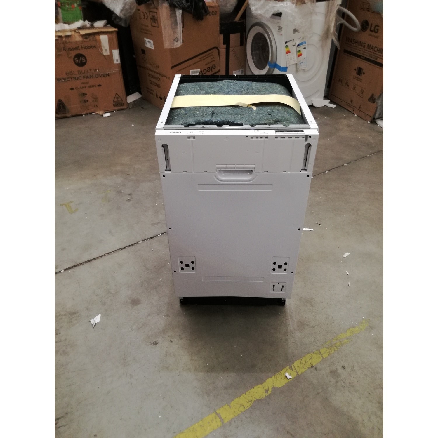 Refurbished electriQ 10 Place Slimline Fully Integrated Dishwasher