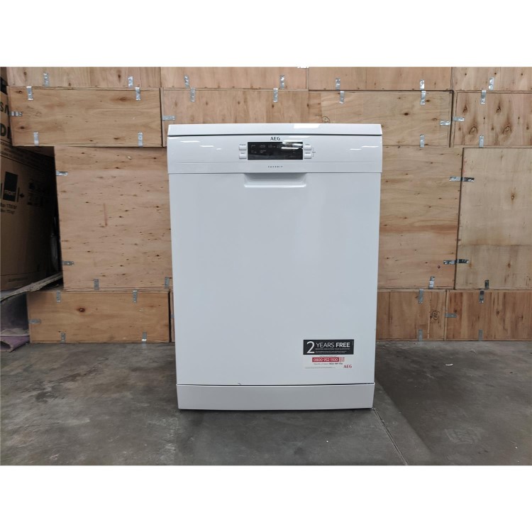 Refurbished AEG FFE63700PW 15 Place Freestanding Dishwasher
