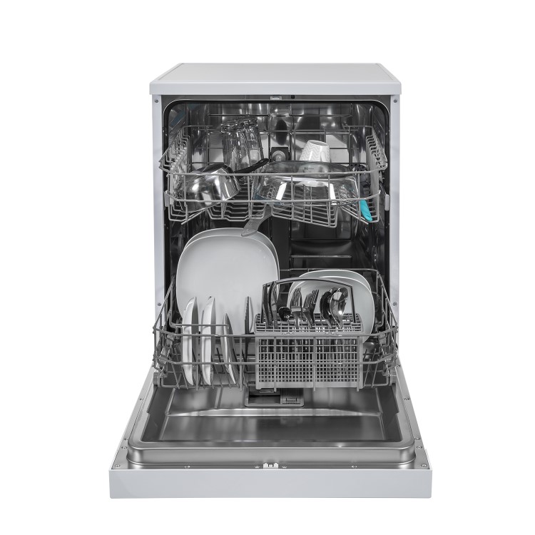 electriQ - 12 Place Settings Freestanding Dishwasher - White