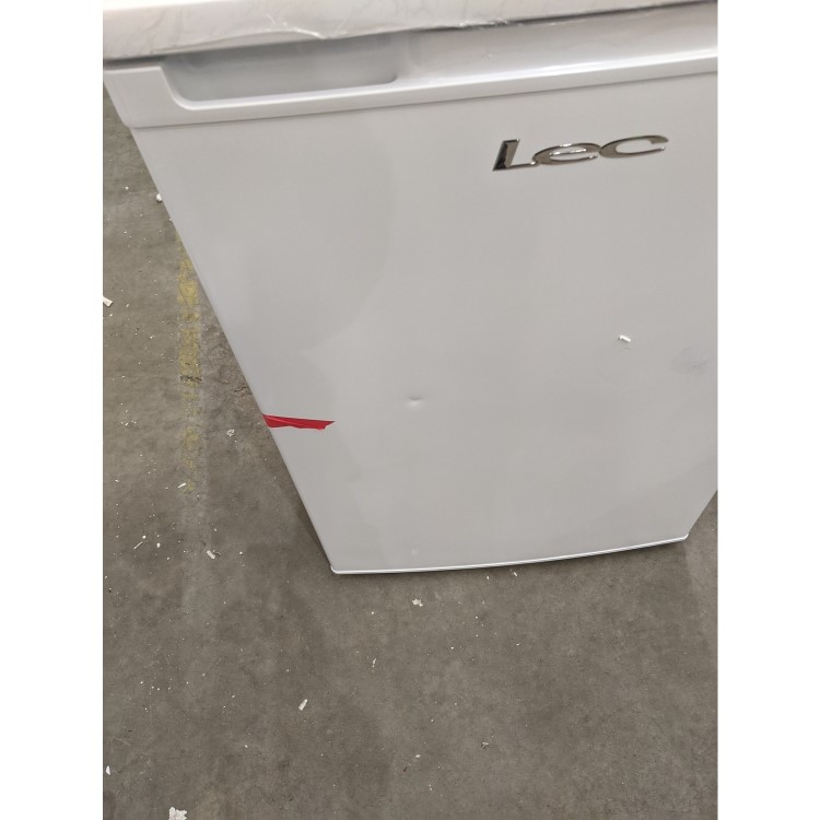 Refurbished Lec U5511W Freestanding 83 Litre Freezer White