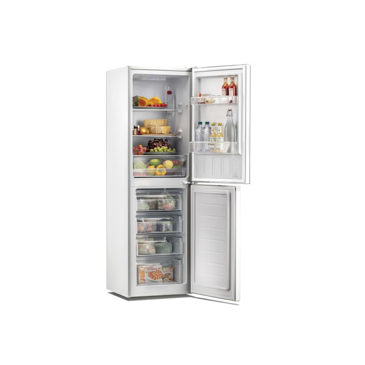 Refurbished Candy CMCL5172WKN Low Frost Freestanding Fridge Freezer White