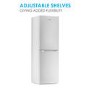 Refurbished Candy CMCL5172WKN Low Frost Freestanding Fridge Freezer White