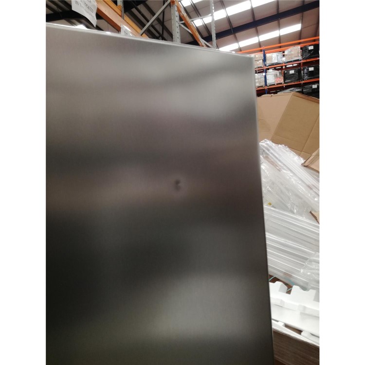 Refurbished Hotpoint NFFUD191X1 444 Litre 60/40 Freestanding Fridge Freezer Stainless steel