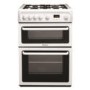 GRADE A2 - Hotpoint HAG60P 60cm Double Oven Gas Cooker - White