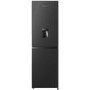 Fridgemaster 251 Litre 50/50 Freestanding Fridge Freezer - Black