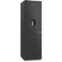Fridgemaster 251 Litre 50/50 Freestanding Fridge Freezer - Black