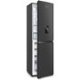 Fridgemaster 251 Litre 50/50 Freestanding Fridge Freezer - Black