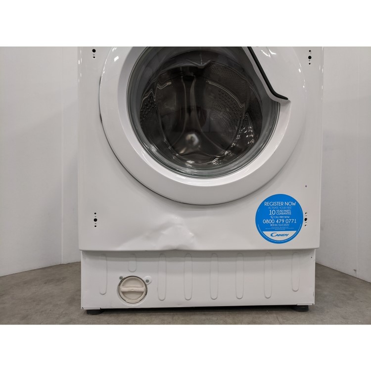 Refurbished Candy CBWM 816D-80 Integrated 8KG 1600 Spin Washing Machine White