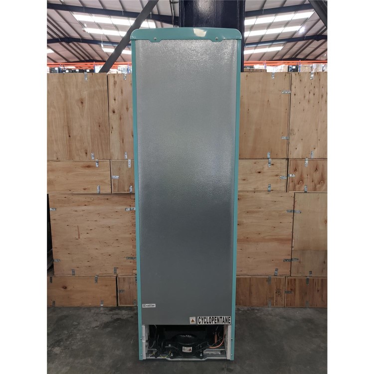 Refurbished electriQ 60/40 Retro Freestanding Fridge Freezer - Blue