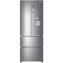GRADE A3 - Haier HB16WMAA Multidoor American Fridge Freezer With Water Dispenser - Inox Look