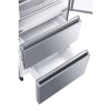 Haier 424 Litre French Style American Fridge Freezer - Stainless steel
