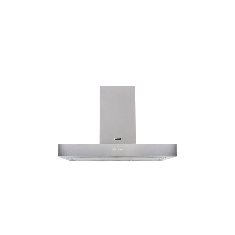 Stoves Sterling S1000 100cm Flat Cooker Hood - Stainless Steel